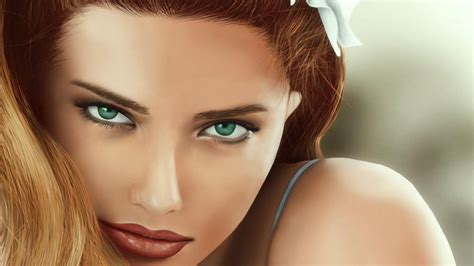 Image Detail For Beautiful Woman With Green Eyes