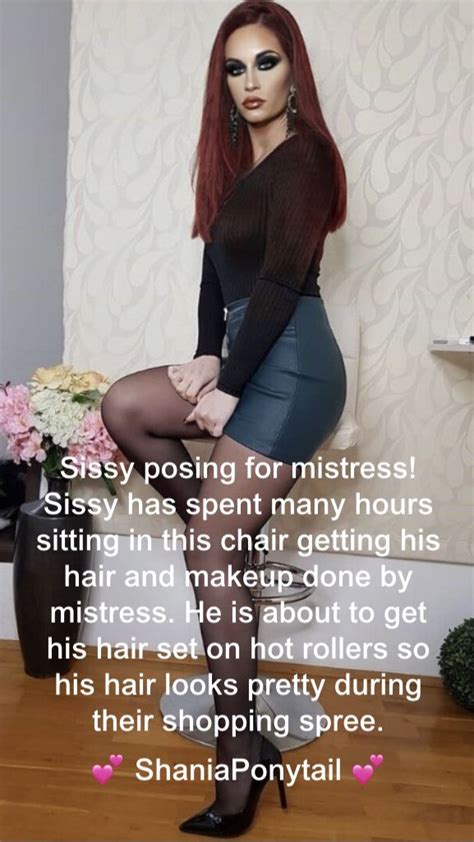 Feminized Male Sissy On Pedestal Chair Artofit