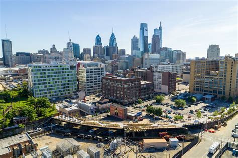 Long Awaited Rail Park Opens First Phase In Callowhill Curbed Philly