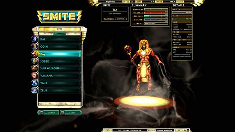 Smite Beta The Gods Of Smite Youtube