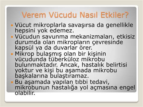 PPT - TÜBERKÜLOZDA HEMŞİRELİK BAKIMI PowerPoint Presentation, free ...