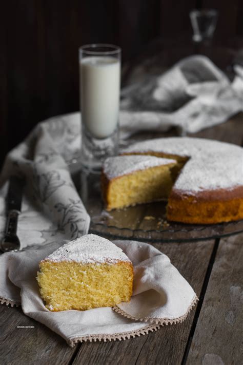 Torta Al Latte Caldo Hot Milk Sponge Cake Impastando A Quattro Mani