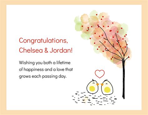 42 Wedding Wishes Card Template Free Png Wedding