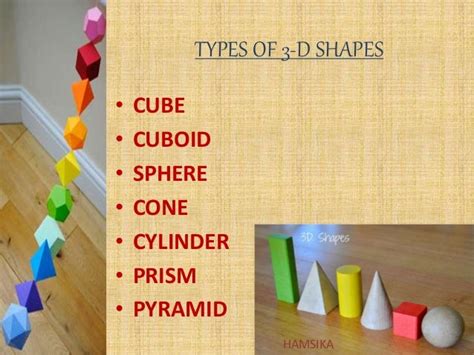 3 Dimensional Shapes