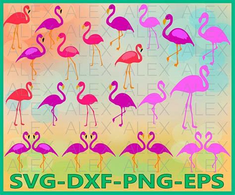Off Flamingo Svg Flamingo Clipart Flamingo Svg Dxf Png File