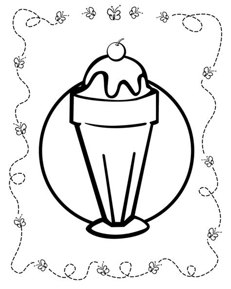 Food Coloring Pages Coloring Home