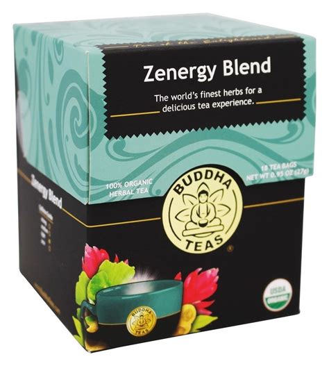 Buddha Teas Organic Zen Ergy Blend Tea 18 Bags Fresh Health Nutritions