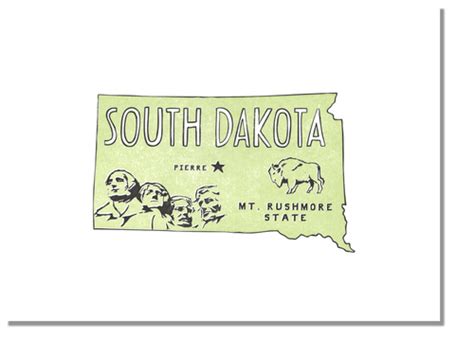 South Dakota State Prints Mount Rushmore State Powerandlightpress