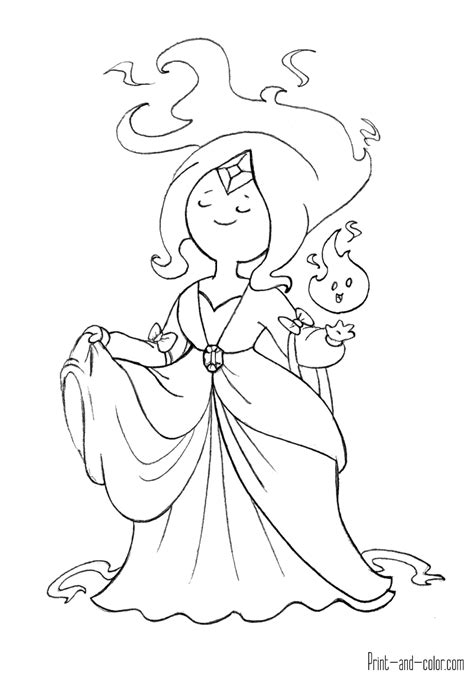 100% free pets coloring pages. Adventure Time coloring pages | Print and Color.com