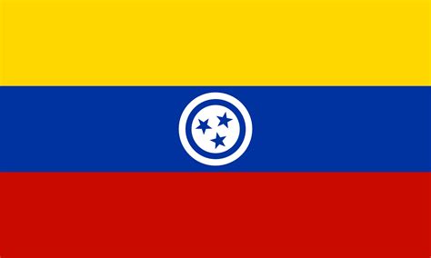 Flag Of Modern Gran Colombia Vexillology