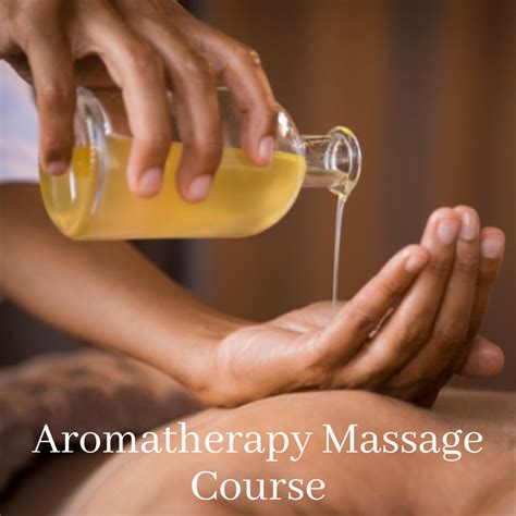 Aromatherapy Massage Course Scottish Beauty Expert