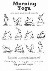 Images of Morning Yoga Routine