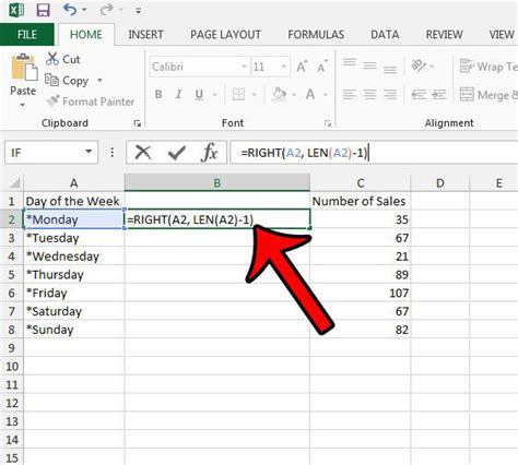 How To Remove The First Character From A Cell In Excel 2013 Solve
