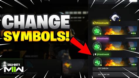 How To Change Your Clan Tag To Buttons Symbols In Mw Button