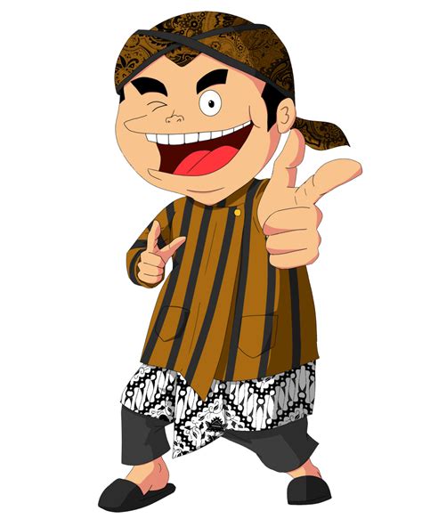 Gambar Orang Jawa Animasi Halaman Download 1001 Gambar Kartun Orang