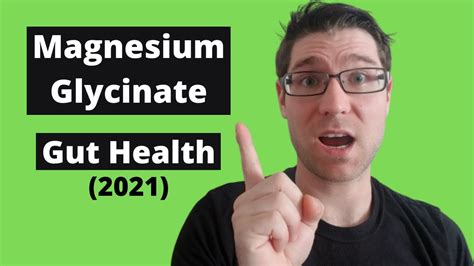 Magnesium Glycinate Benefits For Gut Health Youtube