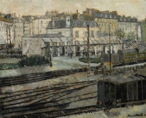Sold At Auction Maurice Utrillo Maurice Utrillo 1883 1955 Gare De