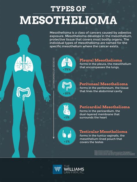 Types Of Mesothelioma The Williams Law Firm Firm