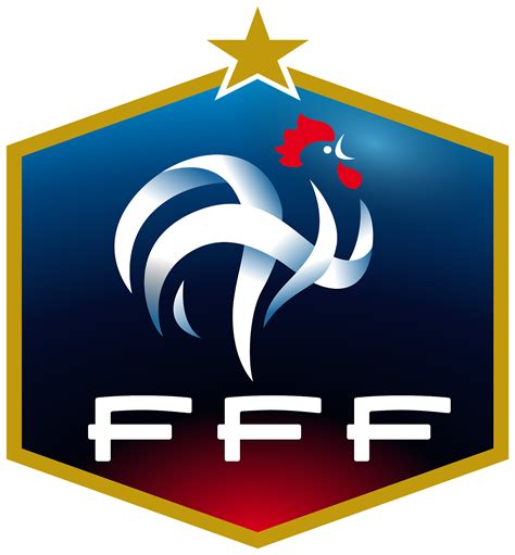 Vector + high quality images. 100 Years Old | Full France Football FFF Logo History ...