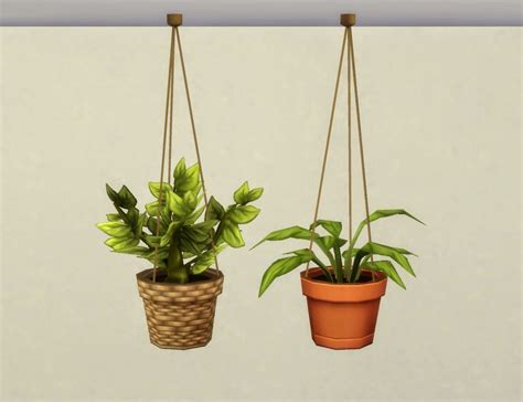 My Sims 4 Blog Modular Hanging Plants By Plasticbox