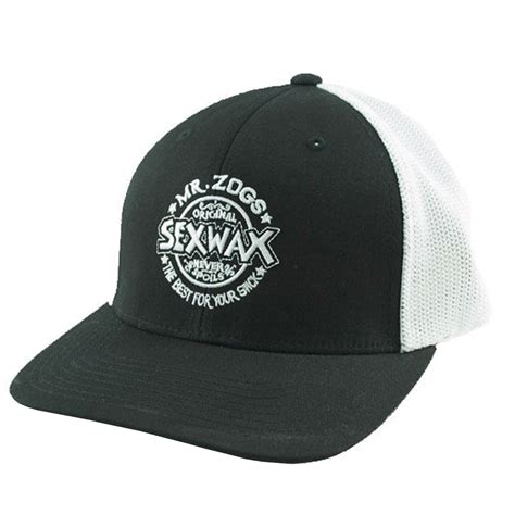 Sex Wax Classic Logo Flexcap Trucker Hat Seaside Surf Shop