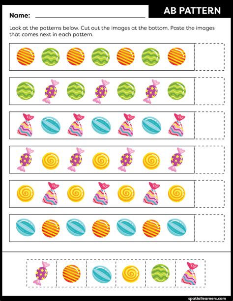 Free Resources Spatial Learners Reasoning Activities Ab Patterns