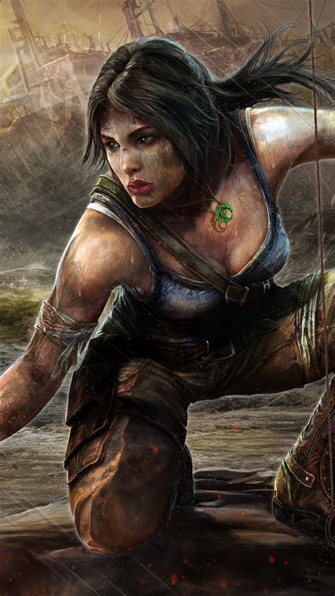 1080x1920 Tomb Raider 5k Art Iphone 7,6s,6 Plus, Pixel xl ,One Plus 3 ...