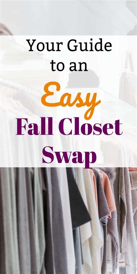 Fall Closet Swap Get Your Closet Ready For Fall In Less Than 30