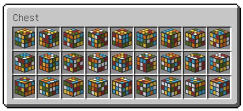 Rubiks Cube Mods Minecraft