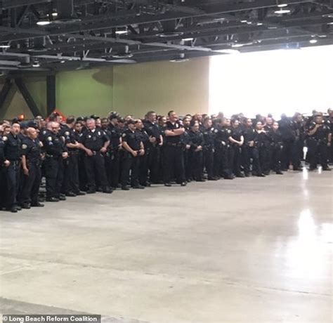 Pictures Show Hundreds Of Maskless Cops Gathered Together For Photo At
