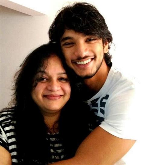 He has primarily appeared in lead. Gautham Karthik With his Mother | Veethi