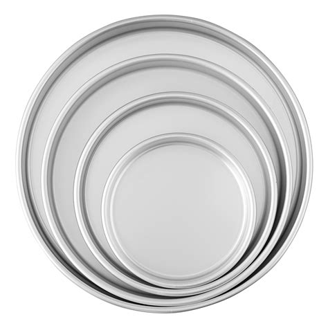 I figured it would be easier to store all of this information in one convenient place for us all to reference. Wilton Round Cake Pans, 4 Piece Set For 6-Inch, 8-Inch, 10 ...