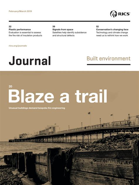 Built Environment Journal Februarymarch 2019 By Rics Issuu