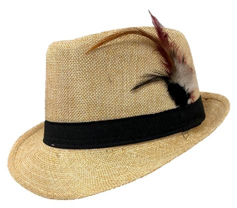 Wholesale Fedora Hats With Feathers Assorted Colors Dollardays