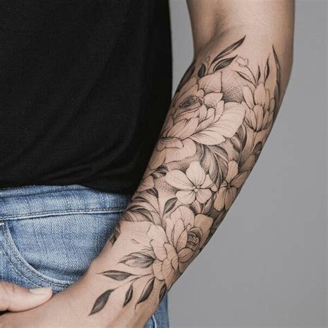 Pin By Dreamworkhome On Tattoo Ideas White Flower Tattoos Black And