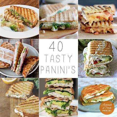 Get the recipe from lovely little kitchen. 40 Panini Recipes | Panini recipes, Sandwich maker recipes, Food