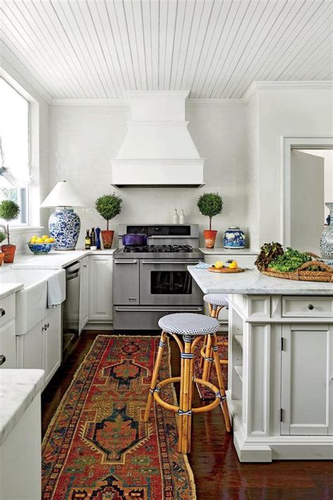 A Fresh Take On Southern Style Kitchen Rug Dream Kitchen White