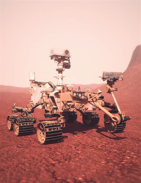 Mars Rover Daz 3d