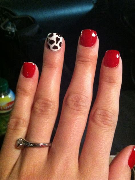 Cow print press on nails : Pin on Nails