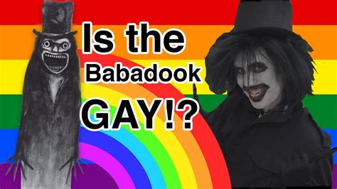 babadook gay pride pin geserwide