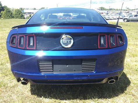 Deep Impact Blue 2013 Ford Mustang Gt Coupe Mobile