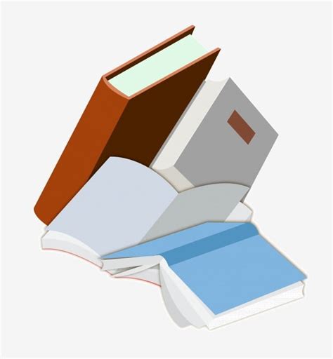 Books Books Office Scattered Png Cartoon Books Books Imagem Png E