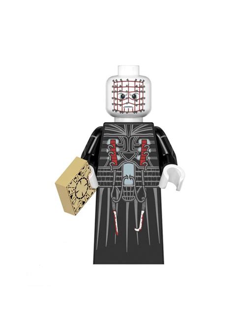 Pinhead Hellraiser Lego Minifigure Toy Horror Halloween