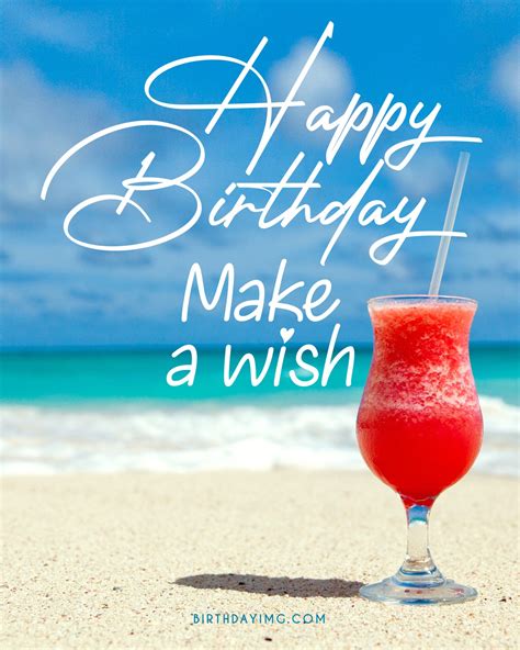 Free Happy Birthday Image With Beach Birthdayimg Com