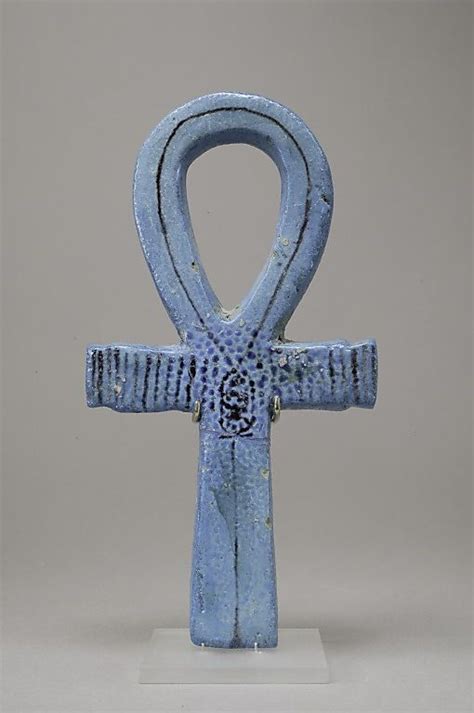 Ceremonial Implement In The Shape Of An Ankh New Kingdom The