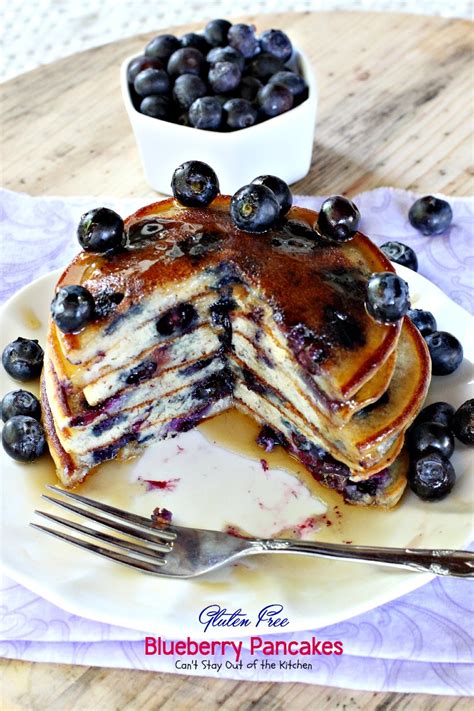 Gluten Free Blueberry Pancakes Cant Stay Out Of The Kitchen