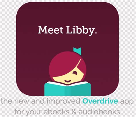 Librarian Libby Overdrive App Transparent Png 1024x887 6861347