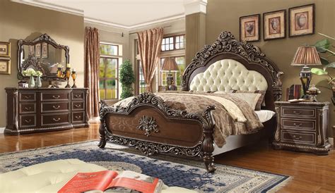 Homey Bedroom Set Victorian European And Classic Design