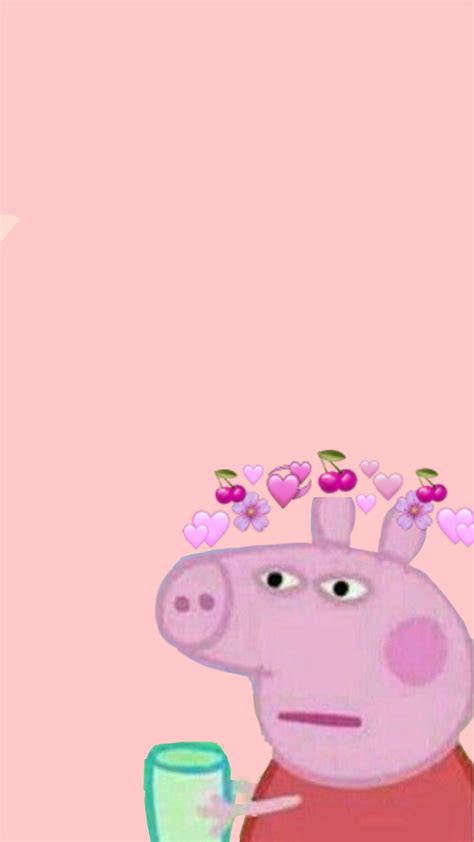 Want to discover art related to peppa_pig? #peppapig #peppapig | Funny iphone wallpaper, Funny phone ...