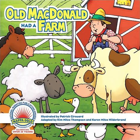 Old Macdonald Had A Farm By Kim Mitzo Thompson Nook Book Nook Kids